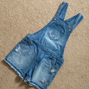 Children’s Place denim shortalls